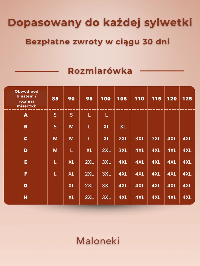 Biustonosz FirmLift™ | Podniesiony biust, natychmiastowy komfort