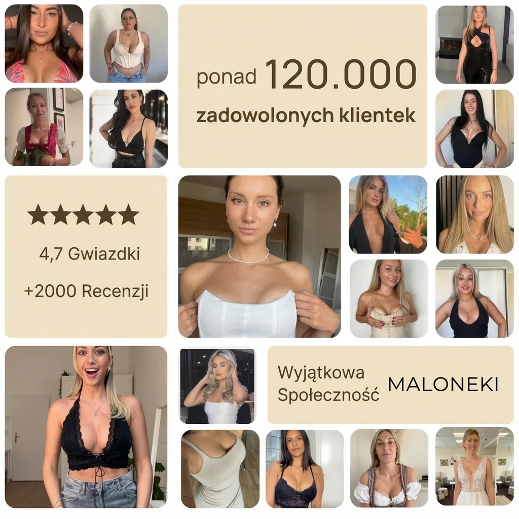 Biustonosz samoprzylepny push-up bez ramiączek