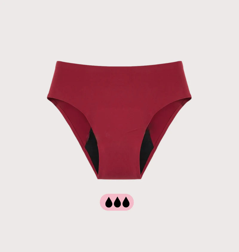 Bezszwowe figi menstruacyjne - 100% ochrony