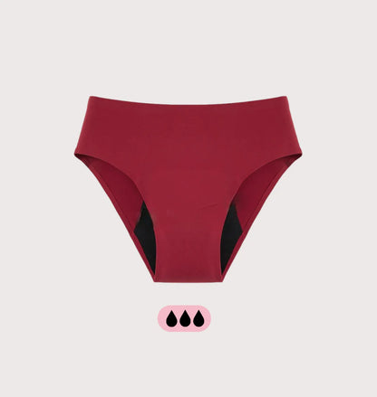 Bezszwowe figi menstruacyjne - 100% ochrony