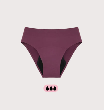 Bezszwowe figi menstruacyjne - 100% ochrony