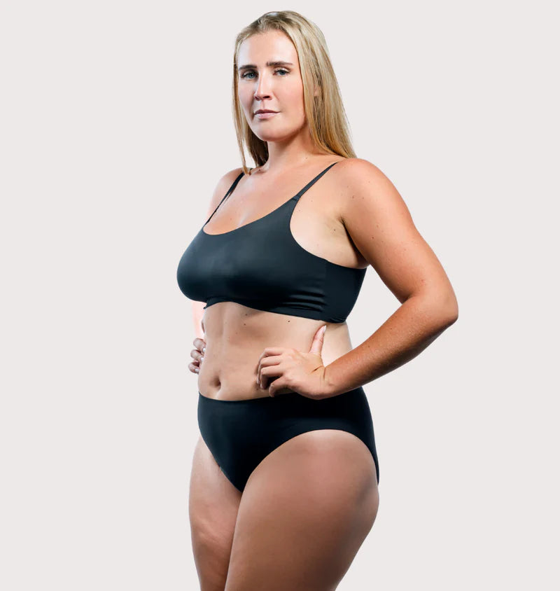 Bezszwowe figi menstruacyjne - 100% ochrony