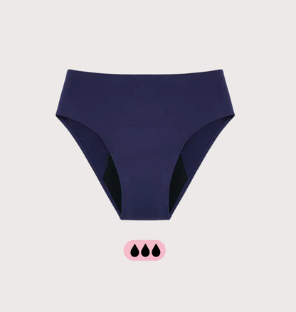 Bezszwowe figi menstruacyjne - 100% ochrony