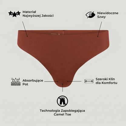 Niewidoczne stringi korygujące (Anty-Camel Toe) - Maloneki